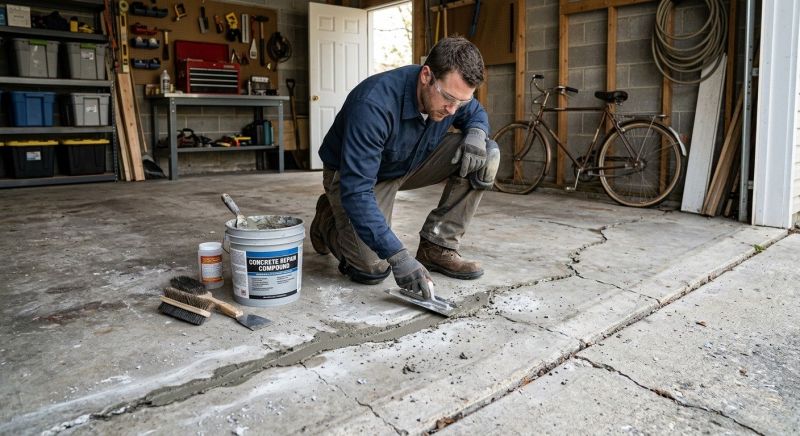 Chipped Concrete Repair in Miami Dade County, FL