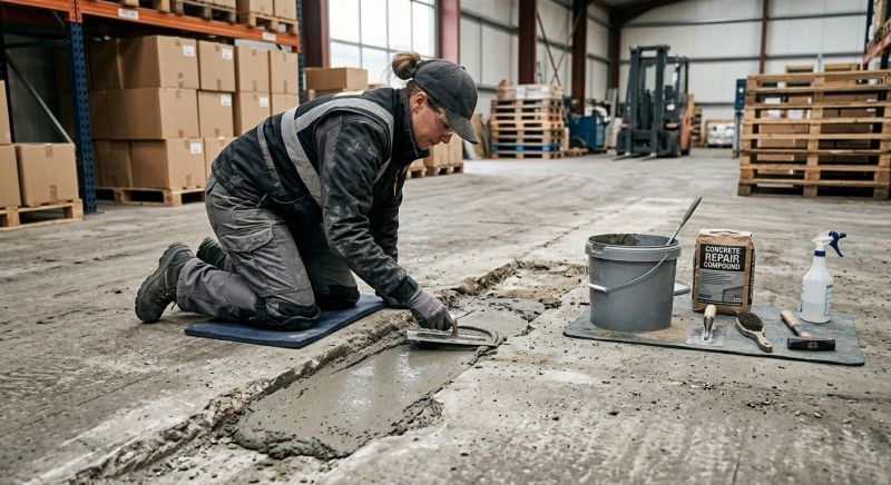 Concrete Apron Repair in Des Moines, IA