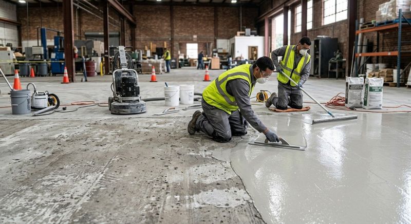 Concrete Floor Refinishing in Miami Dade County, FL