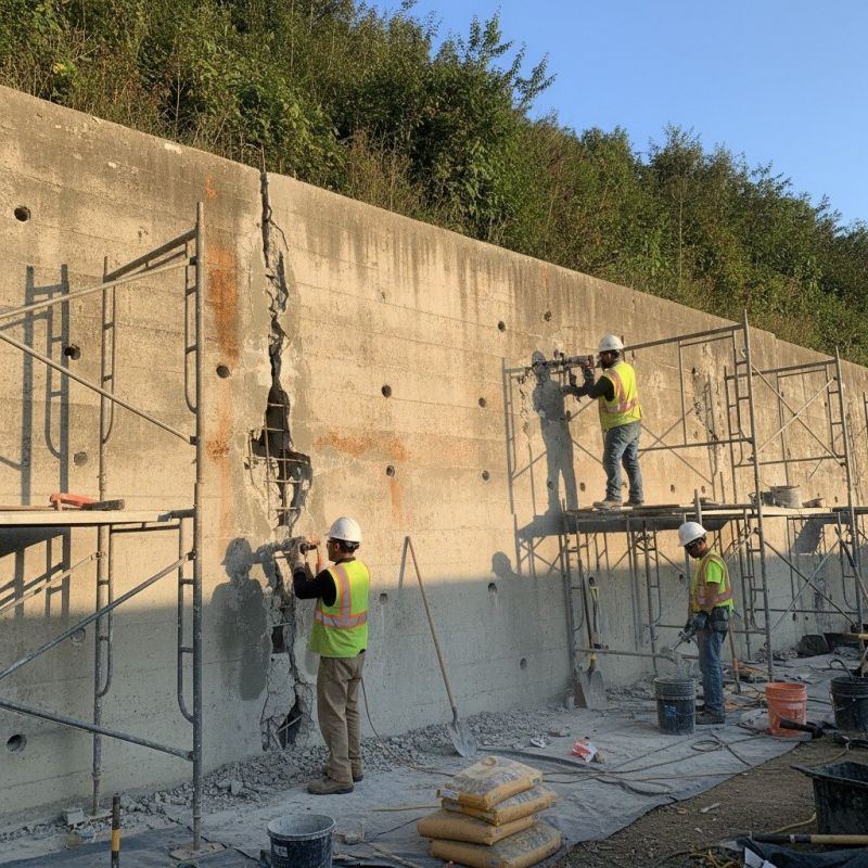 Concrete Wall Repair in Corpus Christi, TX