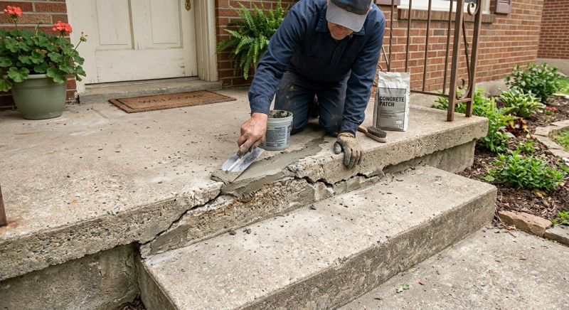 Cracked Concrete Repair in Miami Dade County, FL