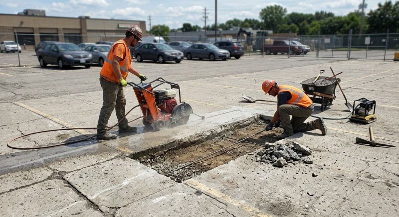 Cracked Slab Repair in Corpus Christi, TX