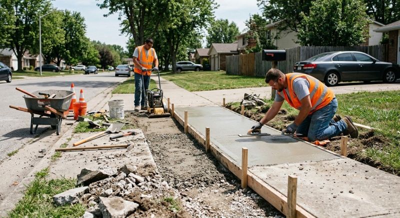 Sidewalk Repair in Miami Dade County, FL